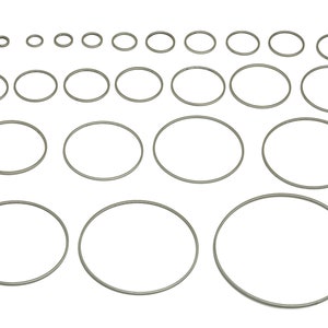 1mm Round Hoop Connector, 201 Stainless Steel Ring, Silver Circle Links, Jewelry Supplies, 1mm All Sizes 6mm 7mm 8mm 9mm ... 45mm 50mm 60mm