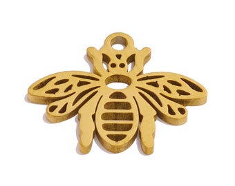小物 bee Amazon.com: Jetec 150 Pcs Mini Bees for Crafts Bee Stickers