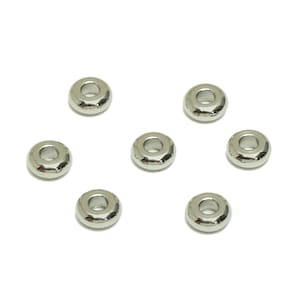 Spacer Beads, Round Mirror Ball Bead, 201 Stainless Steel, Steel Earring Beads, Silver Bracelet Bead, For Necklace, DIY Steel Bead