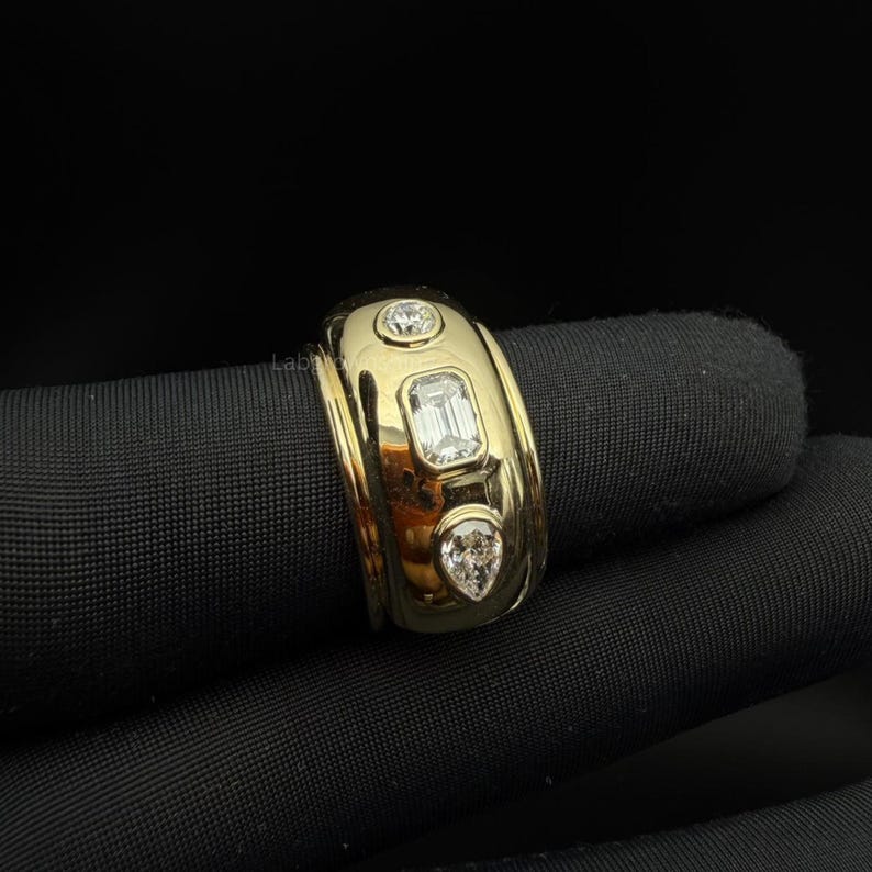 Oura Smart Ringfodral | 14K Labgrown Diamant | Oura Ringfodral | Smart Ringomslag bild 3