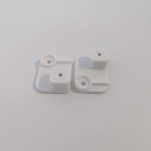 Adattatore per scaffali IKEA SKÅDIS e BROR | Staffa per pannello forato Skadis | Connettore per IKEA Skadis con scaffale/carrello di servizio IKEA Bror