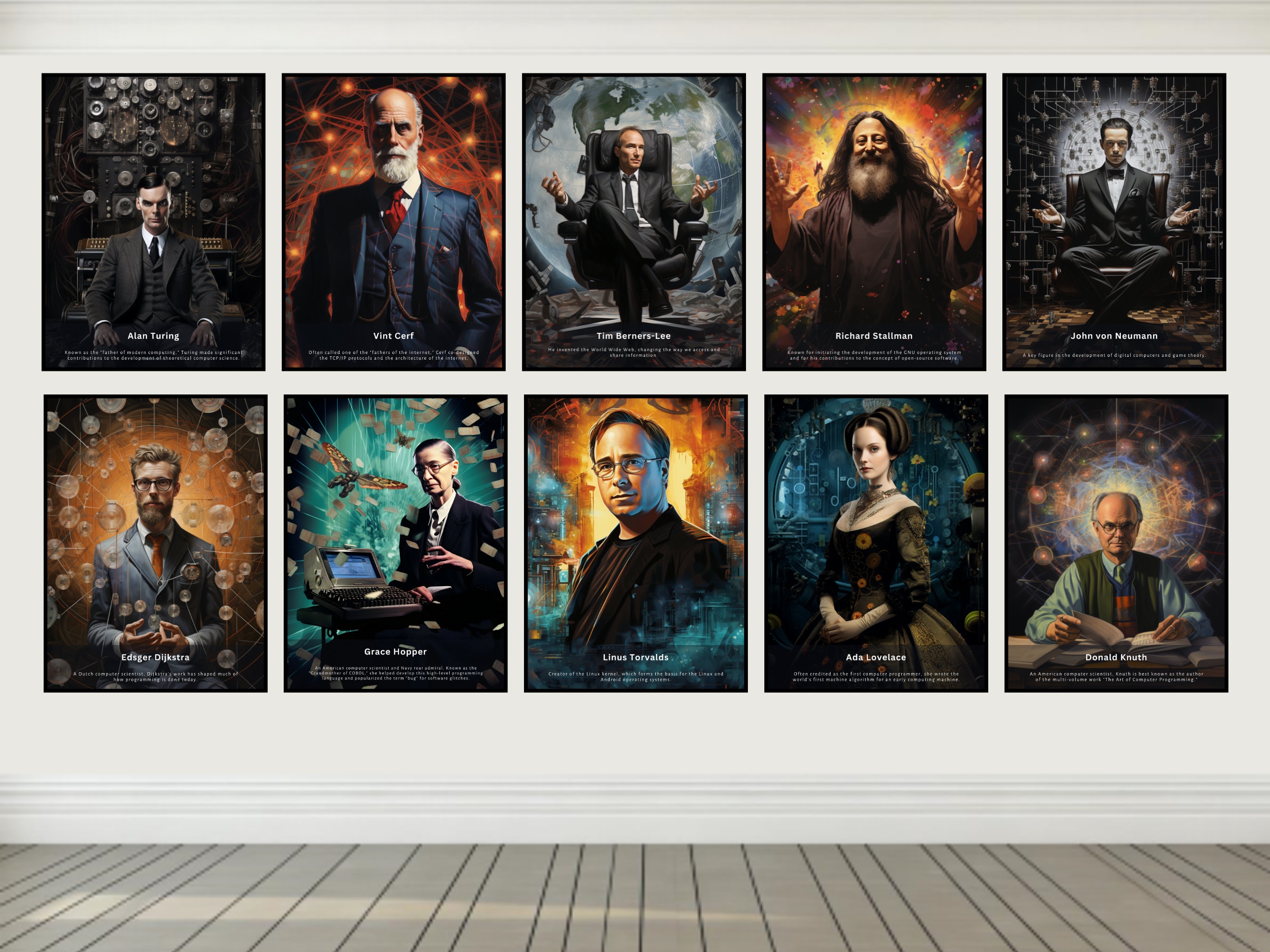 Computer Scientists Poster Set: STEM Classroom Decor (digital Download ...