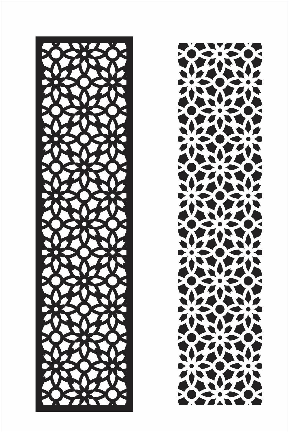 Floral JALI Laser Cutting Product , Wall Craft , Digital Download , Printing Etsy