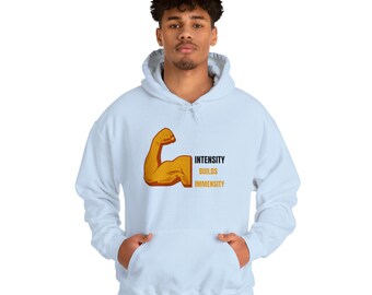 Sudadera Con Capucha Fitness Con Estampado De Cabeza De Tigre - Para Gimnasio Y Entrenamiento