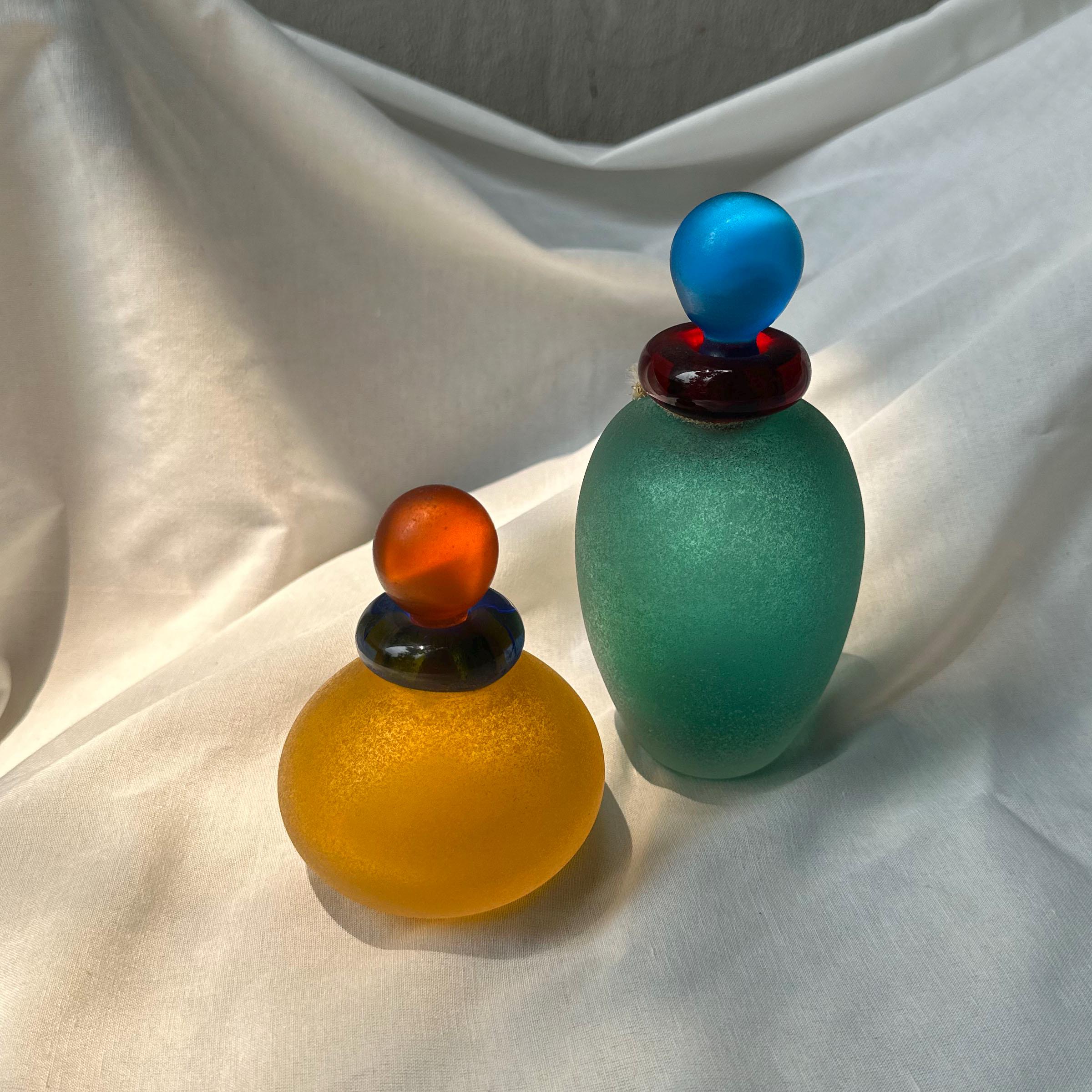 フランコ・モレッティによるヴィンテージのムラーノ香水瓶 – 1960年代