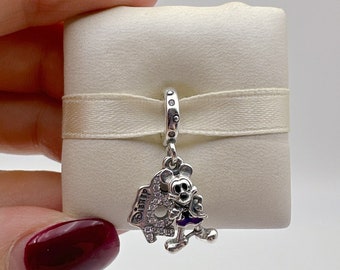 100 Years Of Wonder Mickey Mouse Dangle Charm ,sliver bracelet charms,for pandora bracelet,Gift for girls,Gift for mom