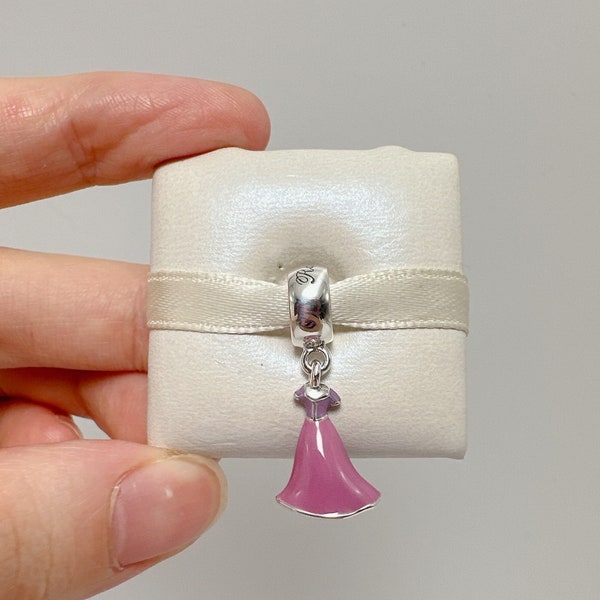 Rapunzel's Dress Pendant Charm,bracelet charms,charms for bracelet