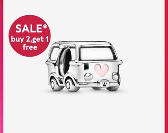 Charm Camper Van, breloques en argent pour bracelet, breloques pour bracelet, cadeau pour fille