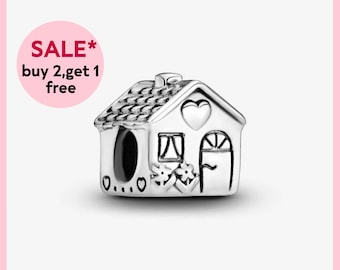 Home sweet home charm,Silver charm,bracelet charms,charms for bracelet,Gift for girls