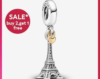 Eiffel tower charm,sliver bracelet charms,charms for bracelet,Gift for girls
