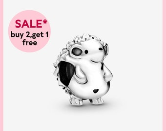 Nino the Hedgehog Charm,Silver charm,bracelet charms,charms for bracelet,Gift for girls