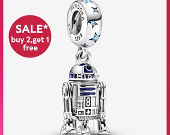 R2-D2 Ciondolo, ciondoli per bracciale in nastro, ciondoli per bracciale, regalo per ragazze