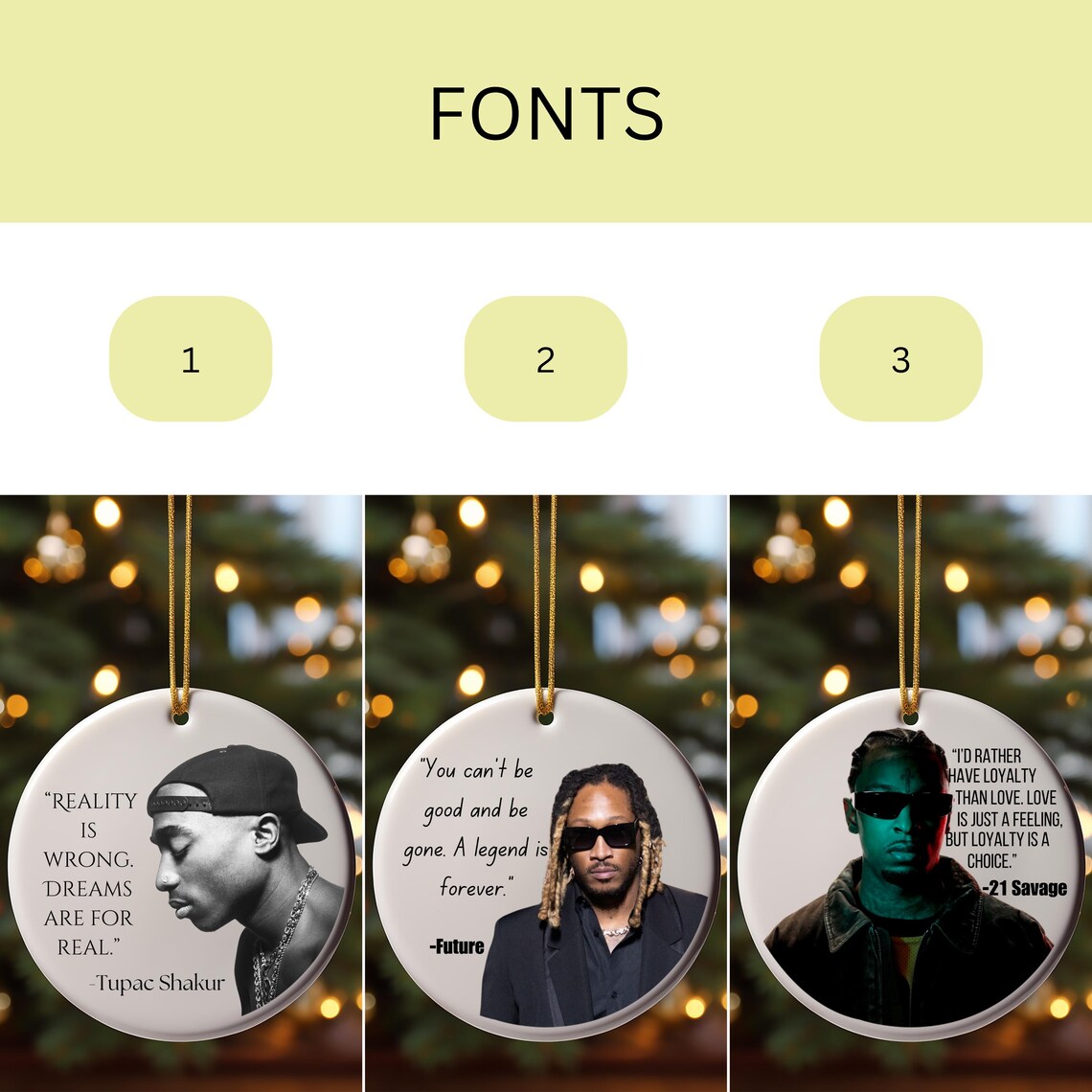Ti Rapper Decor Custom Hip Hop Ornament, Unique Hip Hop Lover Keepsake, Gift for Music ...