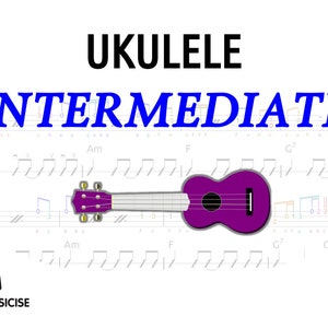 Ukulele Intermediate Method for Primary School Classroom or Peripatetic Educators (w. Tablatures/Chord Charts)