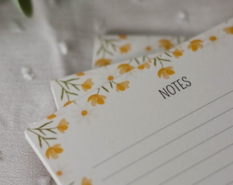 Notepad - Summer Flowers