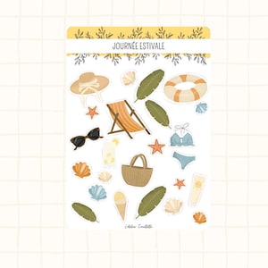 Sticker Sheet - Summer Day