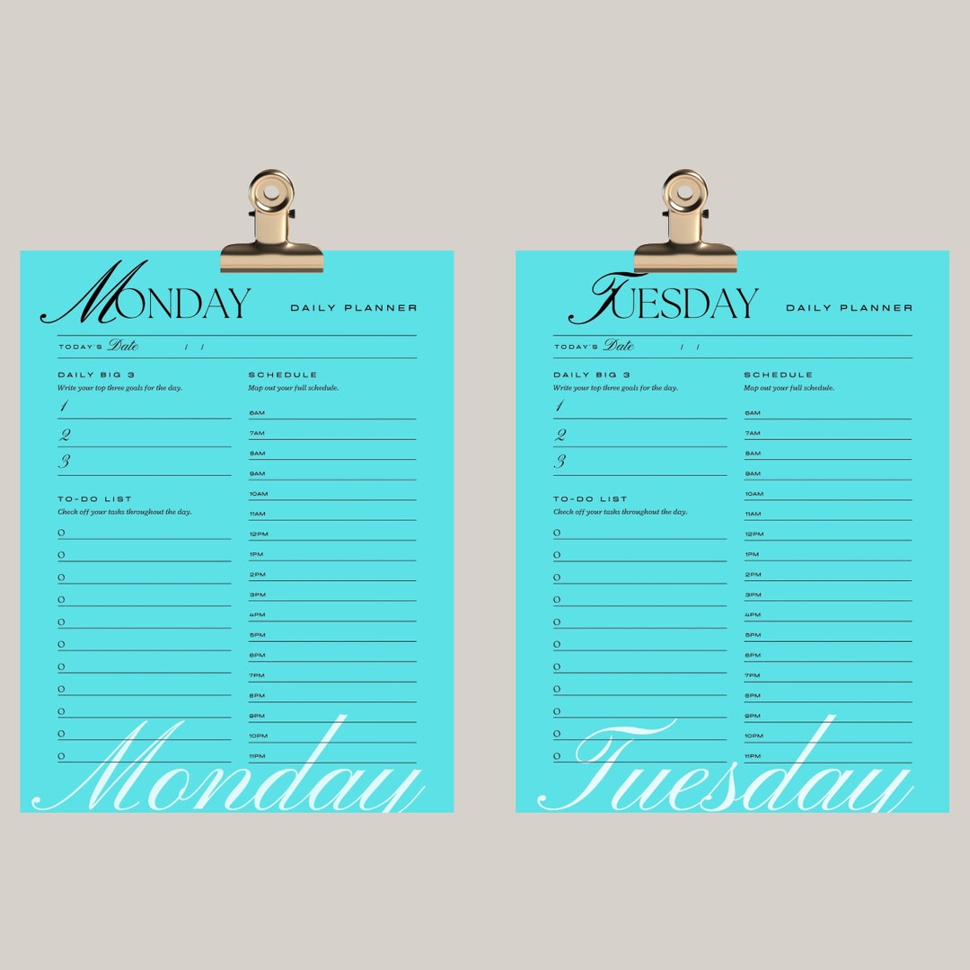 hourly-weekly-schedule-weekly-planner-week-at-a-glance-etsy