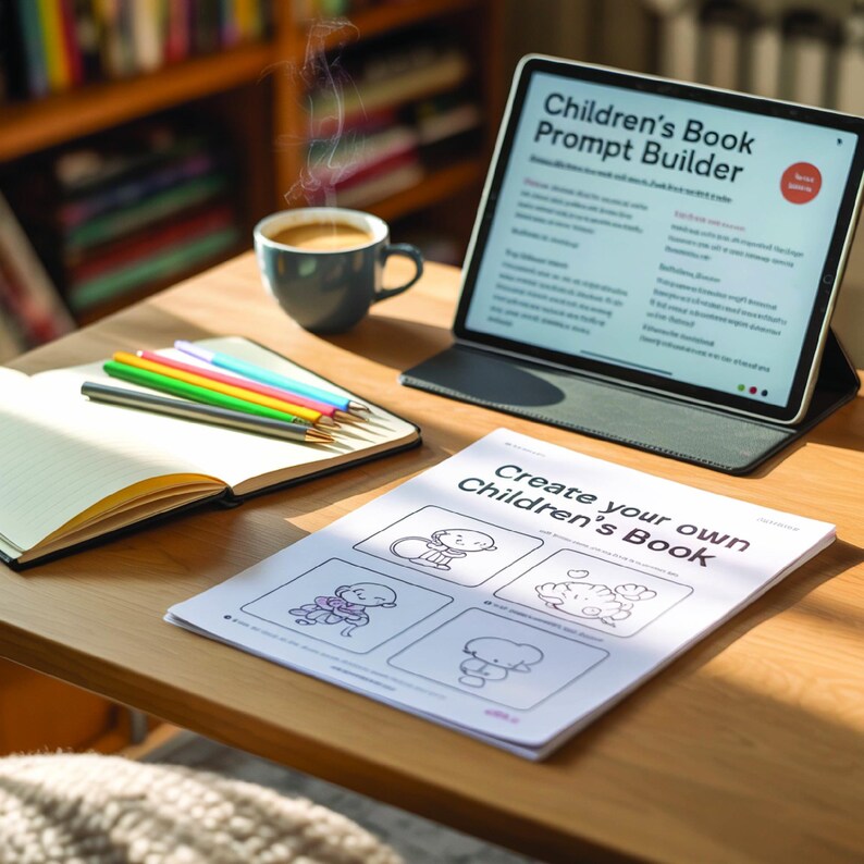 Children's Book AI Art Prompt Builder: Midjourney, DALL-E, Ideogram ...