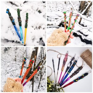 Crochet Hooks Metal Fantasy Magical Fairy | Magic wand gift idea