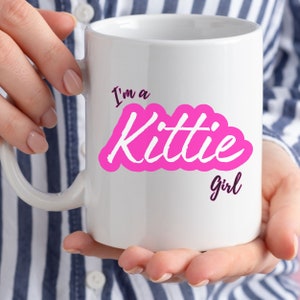 Kitten Mug, Pink Mug, Girls Mug, Gift for Animal Lover, Gift for Pet Lover, Trending Movie Mug, Meme Mug, Gift for Mom, Great Birthday Gift