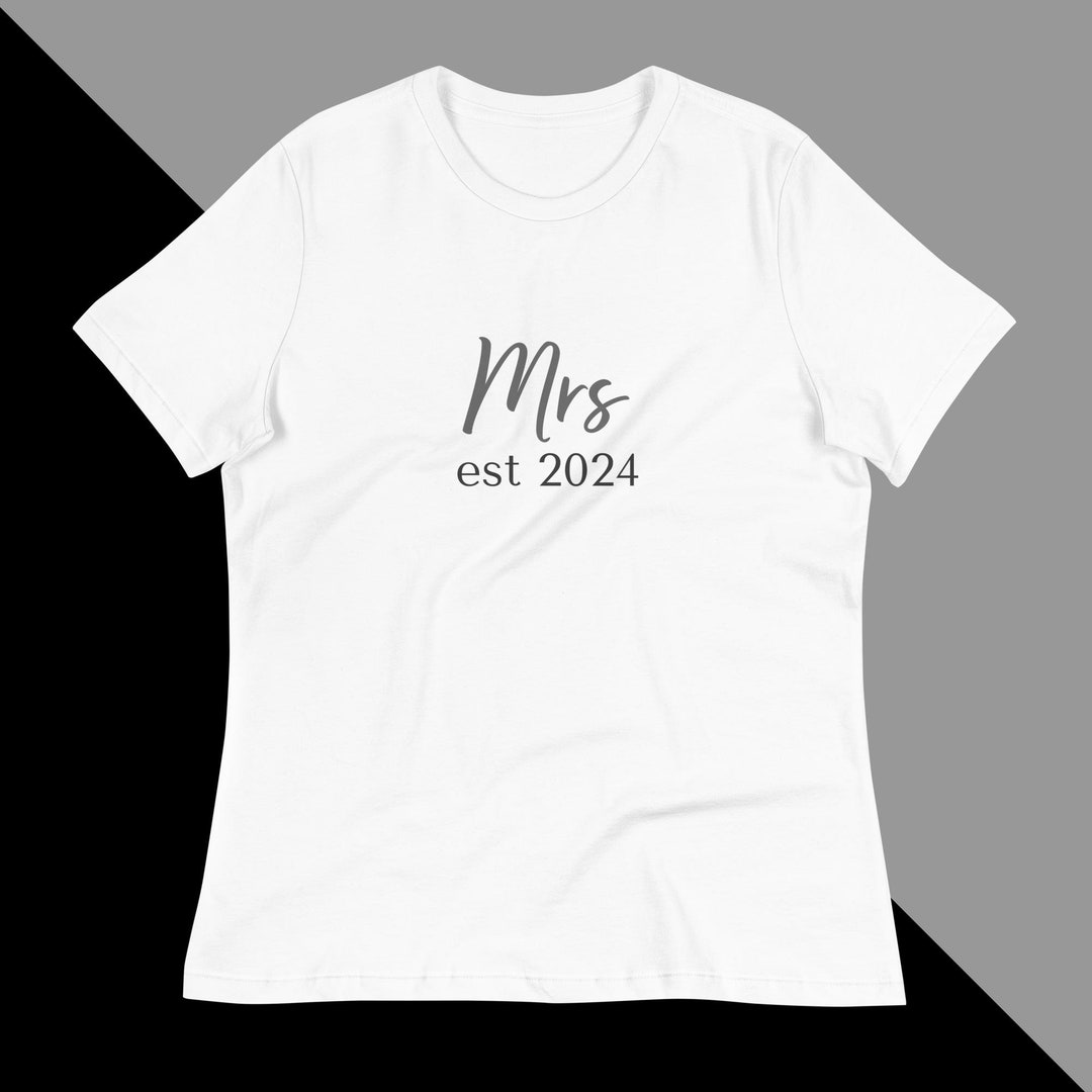 Mrs 2024 Tshirt Etsy