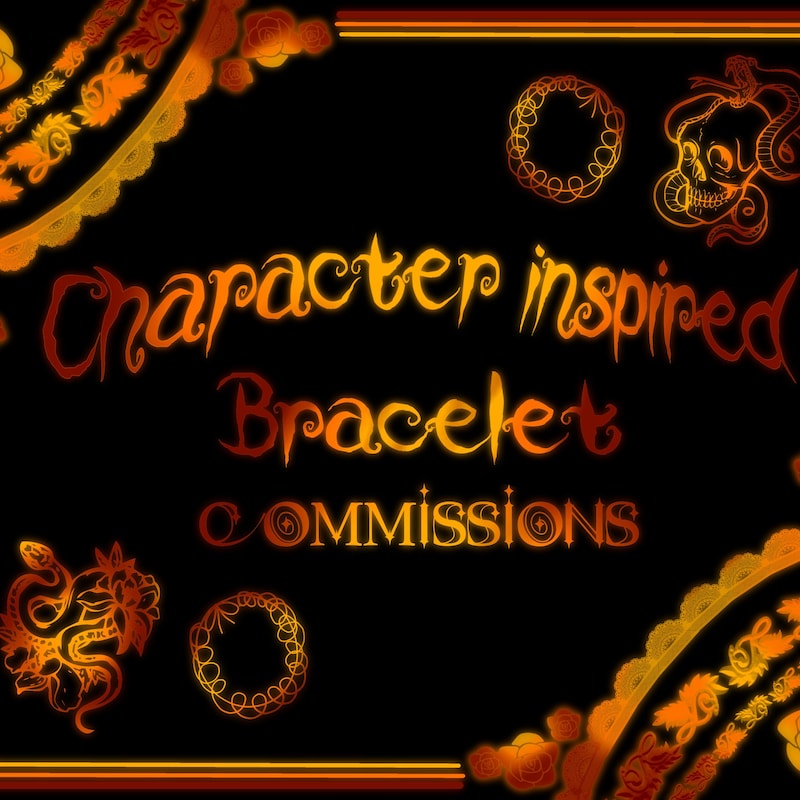 Commissions Bracelets - Etsy UK
