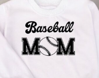 Baseball Mom PNG SVG-Datei Mam Baseball Mama Sublimation Design Muttertagsgeschenk Instant Download für T-Shirt