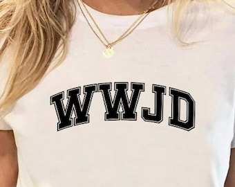 WWJD Jesus Religious Png Svg file What Would Jesus Do Faith Based Saying Word Art Bible Digital WWJD Png Svg File Download for T-Shirt
