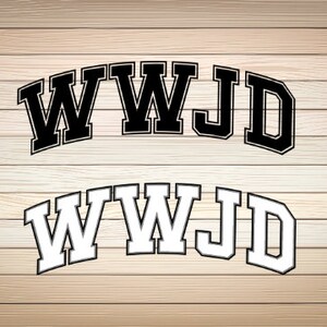 WWJD Jesus Religious Png Svg File What Would Jesus Do Faith Based ...