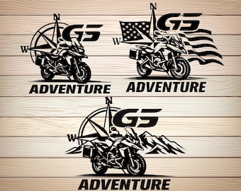 3 x Motorcycle Adventure PNG Svg File Moto Bmw GS Adventure for Shirt  Motorcycle Offroad Driver Moto  Riders Fans Biker digital download