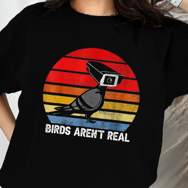 Birds Are not Real Shirt Retro Funny Bird watching Spies TShirt, Bird Watching Goes Both Ways Birds Aren't Real T-Shirt, SweatShirt, Hoodie