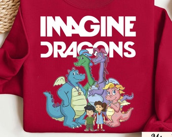 Dragon Tales Imagine Dragon Shirt, Imagine Dragons Tee, Dragon Tales Shirt, Hoodie, Sweatshirt