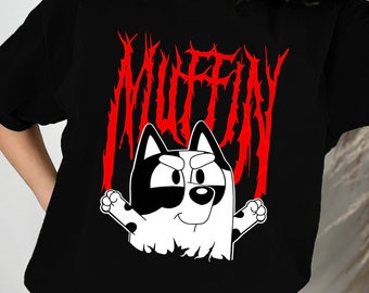 Bluey Muffin Metal T-Shirt, Sweatshirt, Hoodie