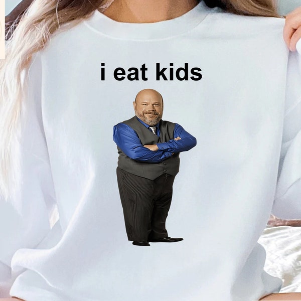 Je mange des enfants Bertram Funny Meme T-shirt, Bertram Sarcastique Dank Meme Quote Shirt, Sweat-shirt, Sweat à capuche