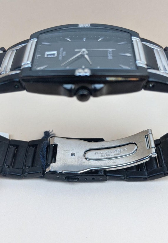 Lady's Pulsar Watch -  PH7055 - Rectangular Case,… - image 5