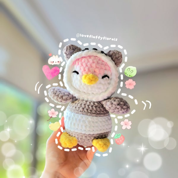 Panda Penguin Crochet Pattern