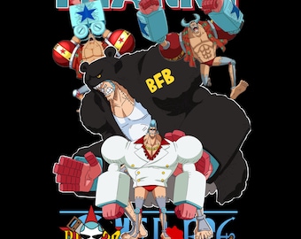 Franky One Piece Dtf Transfer