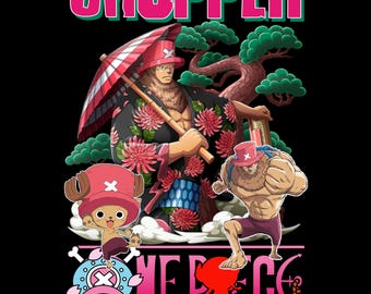 Chopper One Piece Dtf Transfer