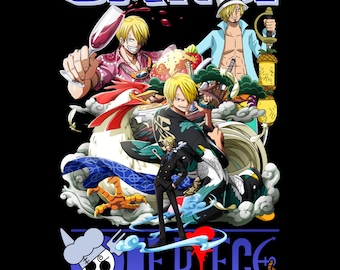 Sanji One piece Dtf Transfer