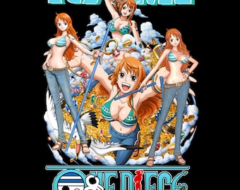 Nami One Piece DTF Transfer