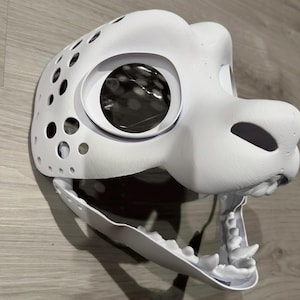 Chibi Dragon | Dragon Fursuit Headbase | 3D Printed in PLA | Furry Head Base Mask