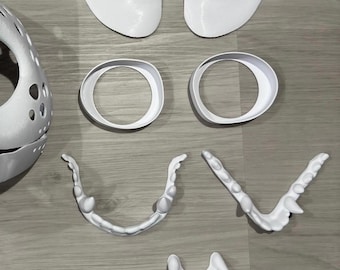 Chibi Dragon | Dragon Fursuit Accessories | 3D Printed in PLA | Includes Eye Blanks, Eyelids, Teeth, and Nose