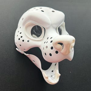 Grumpy Dingo | Canine Fursuit Headbase | 3D Printed in PLA | Furry Head Base Mask