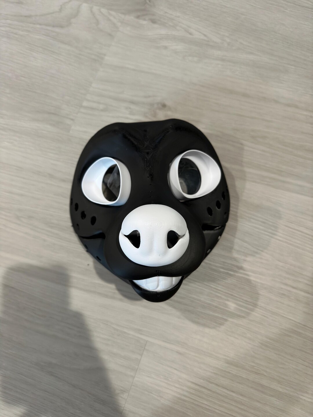 Skunk | Caniform Fursuit Headbase | 3D Printed in PLA | Furry Head Base ...