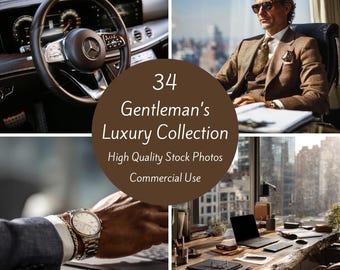 34 Masculine Stock Photos, Gentleman’s Luxury Images, Brown Aesthetic Stock Photos, Faceless Digital Marketing, Men Fashion Photos