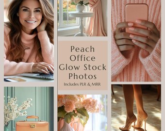 45 Peach Work From Home Stock Photos, Home Office Stock Images, Business Women Stock Photos, Social Media Stock Images, Digital Marketing