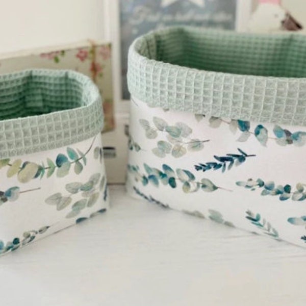 Utensilo fabric basket fabric basket changing table basket for changing table changing table border - choice of fabric - order changing table