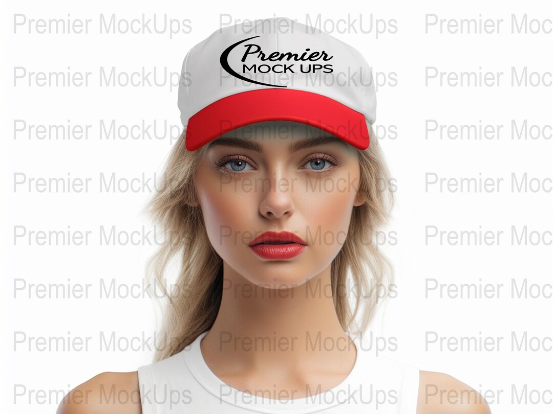 Womens Baseball Cap Mockup White Baseball Cap Mock Up Mock Etsy