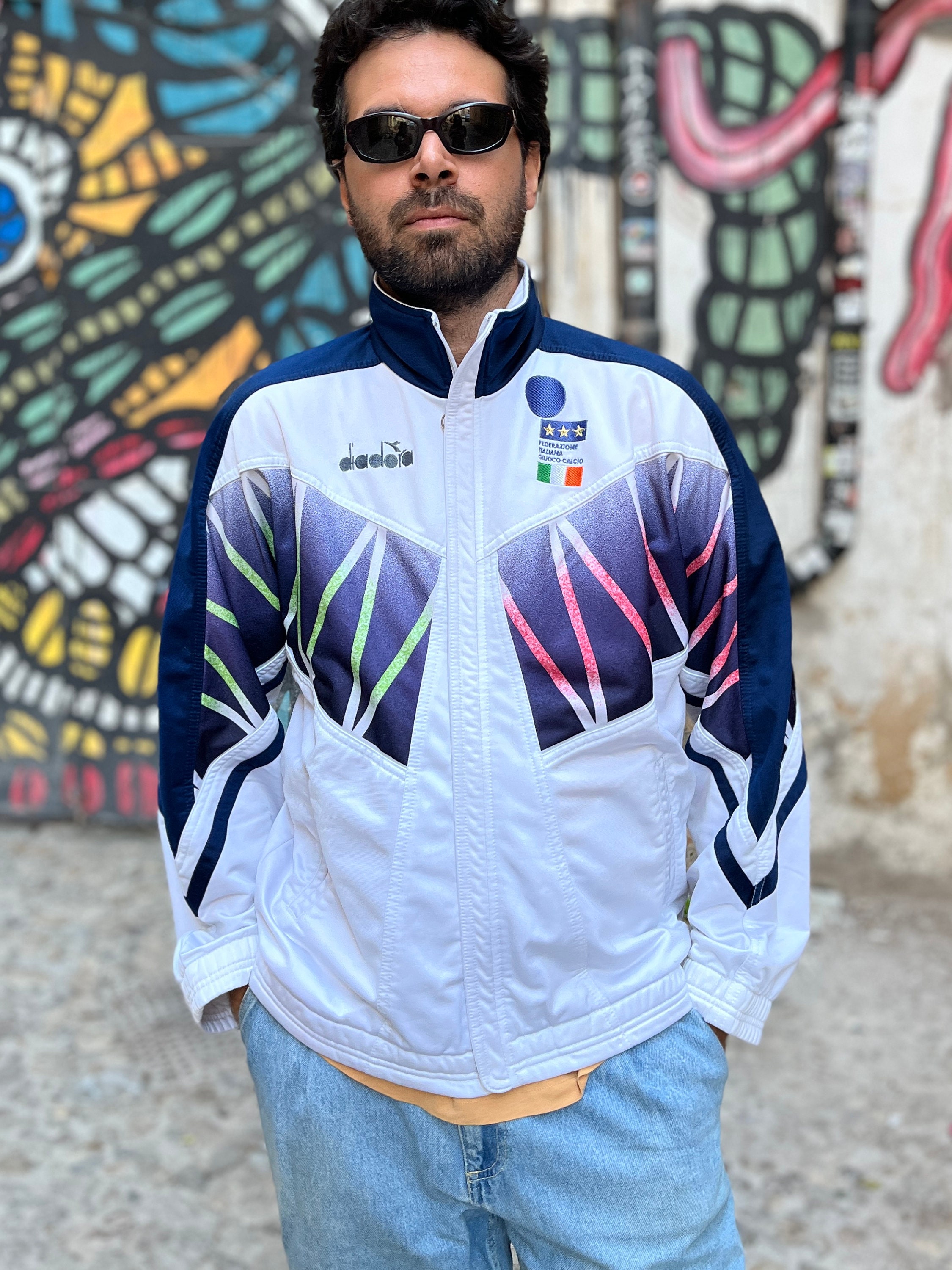 AS ROMA DIADORA ハイネックジャケット b682a35827a487178fb70327e18de2