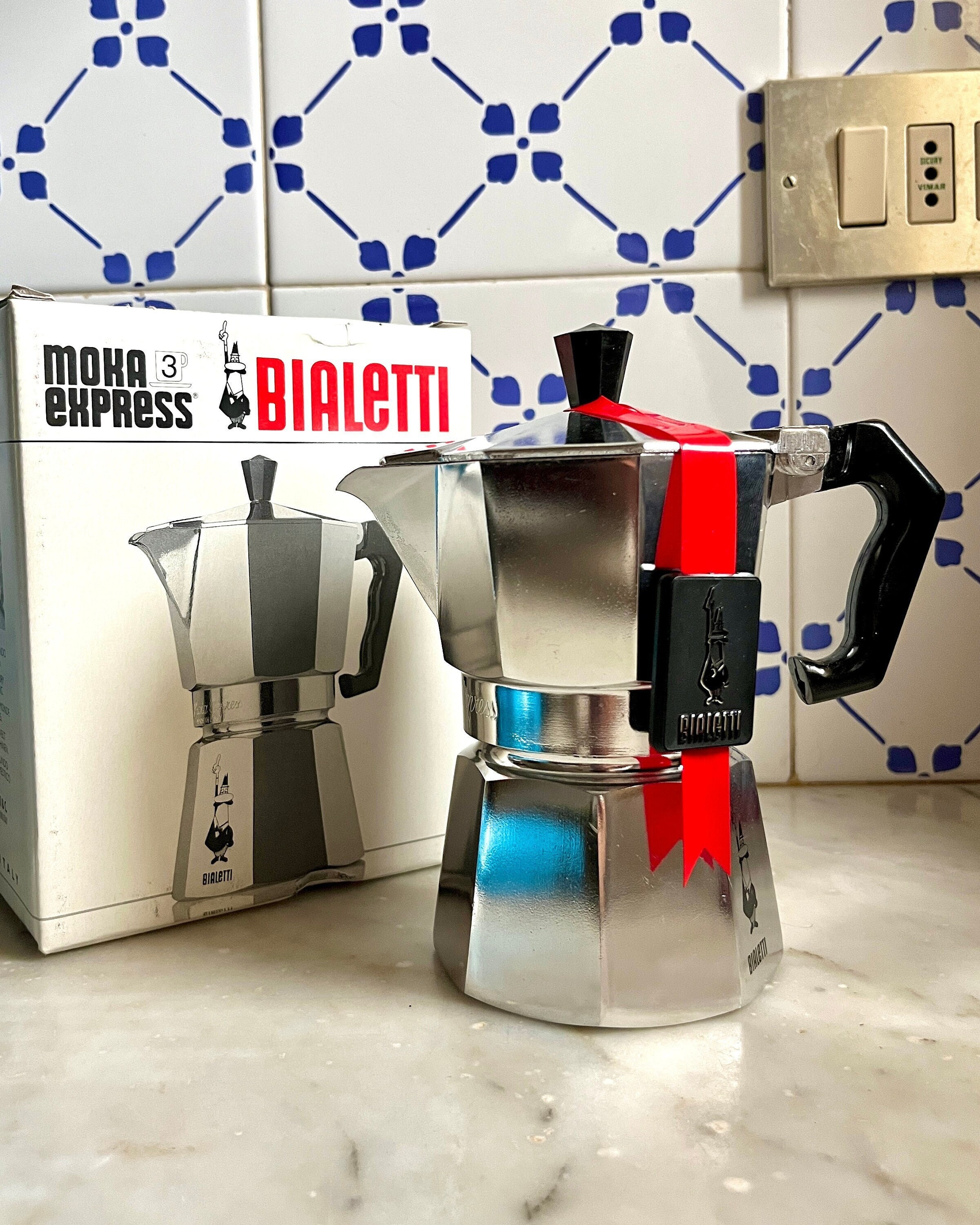Moka Express Bialetti Vintage From the 80s Made in Italy 